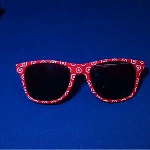 Red Framed Shades